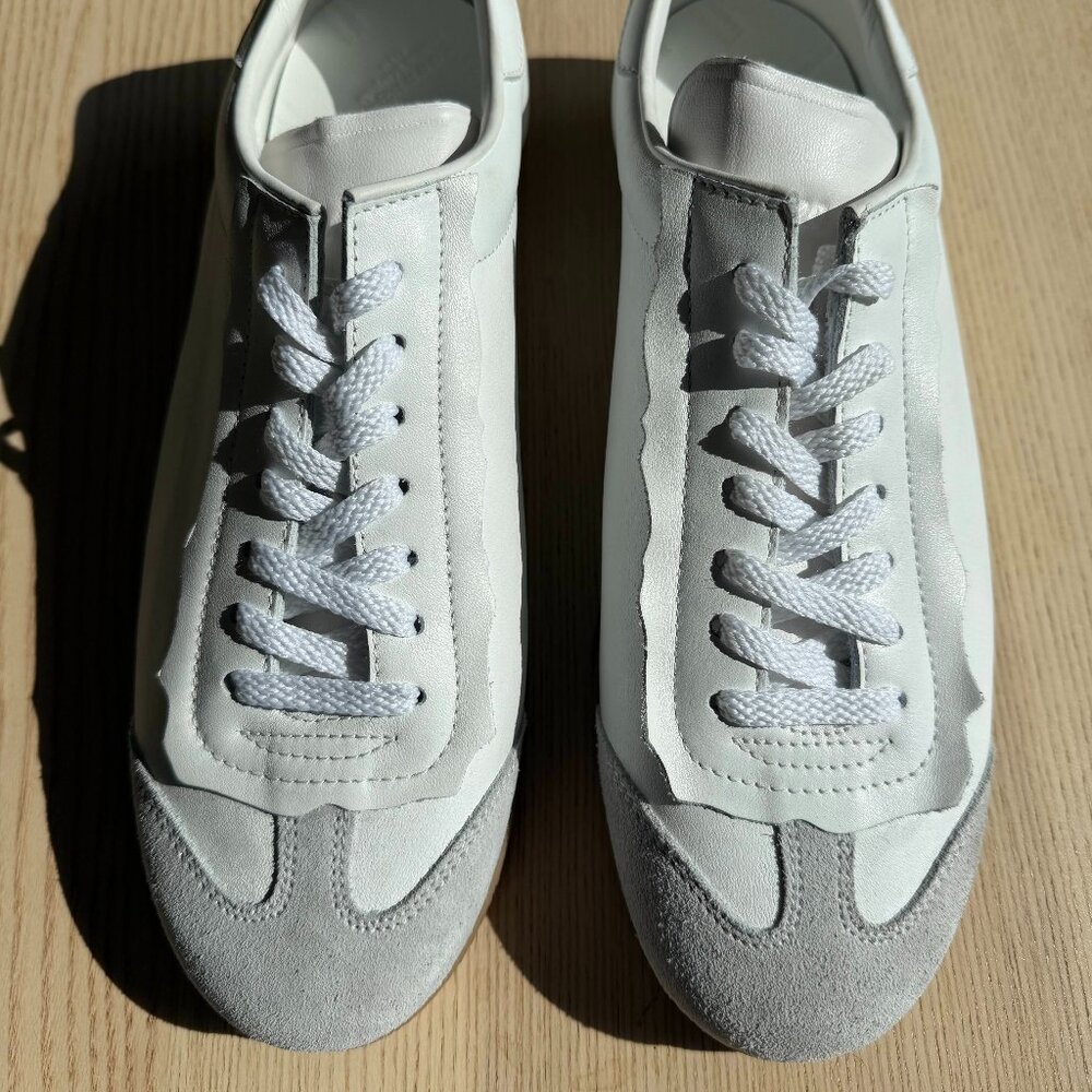 Maison Margiela Feather Light Leather & Suede Sneakers
